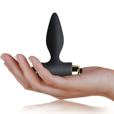 Plug anale vibrante piccolo con 7 funzioni e vibrazioni mirate